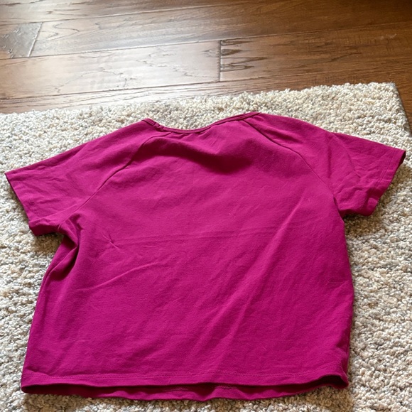 Alphalete Baby Tee - Berry - Picture 7 of 7